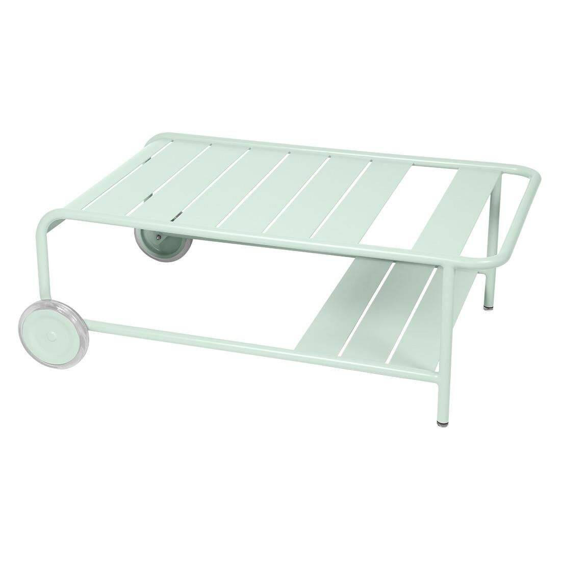 Fermob Luxembourg trolley laag Ice mint