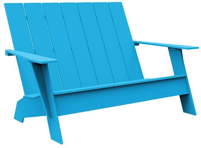 Loll Designs Adirondack 2-zits tuinbank sky blue