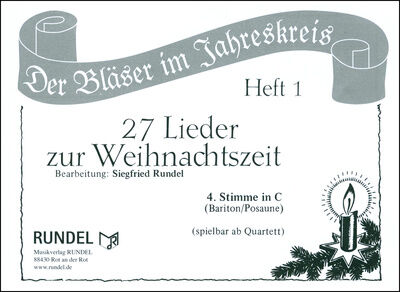 Musikverlag Rundel 27 Lieder Weihnacht 4 C