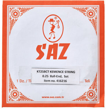 Saz KT25BCT Kemence Strings Ball