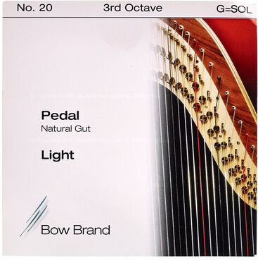 Bow Brand Pedal Nat. Gut 3rd G No.20 L