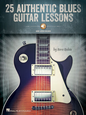 Hal Leonard 25 Authentic Blues Guitar