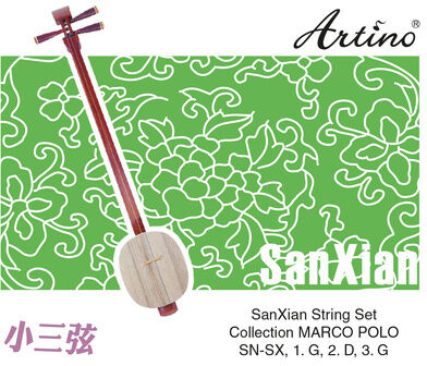 Artino Thomann Chinese SanXian Strings Set