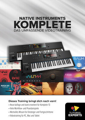 DVD Lernkurs NI Komplete-das Videotraining