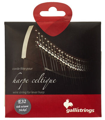 Galli Strings Lever Harp Bass Wire E32