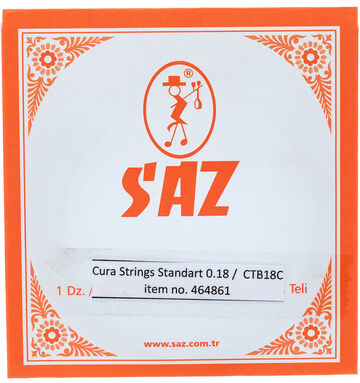 Saz CTB18C Cura Standard Strings