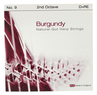 Bow Brand Burgundy Ped. 2nd D Gut No.09