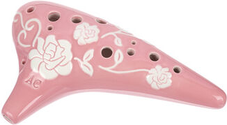 Thomann 12H Ocarina C3 Roses pink