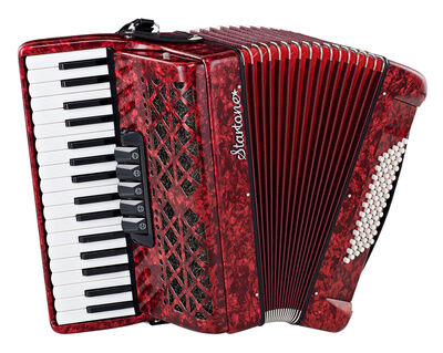 Startone Piano Accordion 72 Red MKII