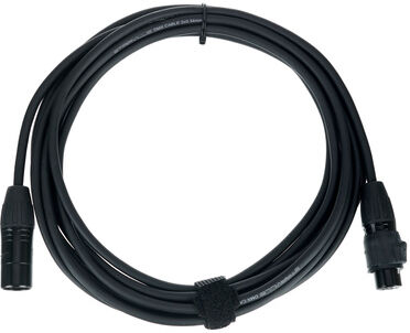 Stairville PDC3BK IP65 DMX Cable 5m 3pin