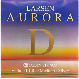 Larsen Aurora Violin D Silver Medium