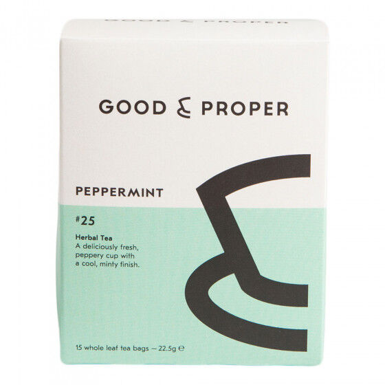 Good & Proper Herbata ziołowa Good & Proper „Peppermint“, 15 szt.