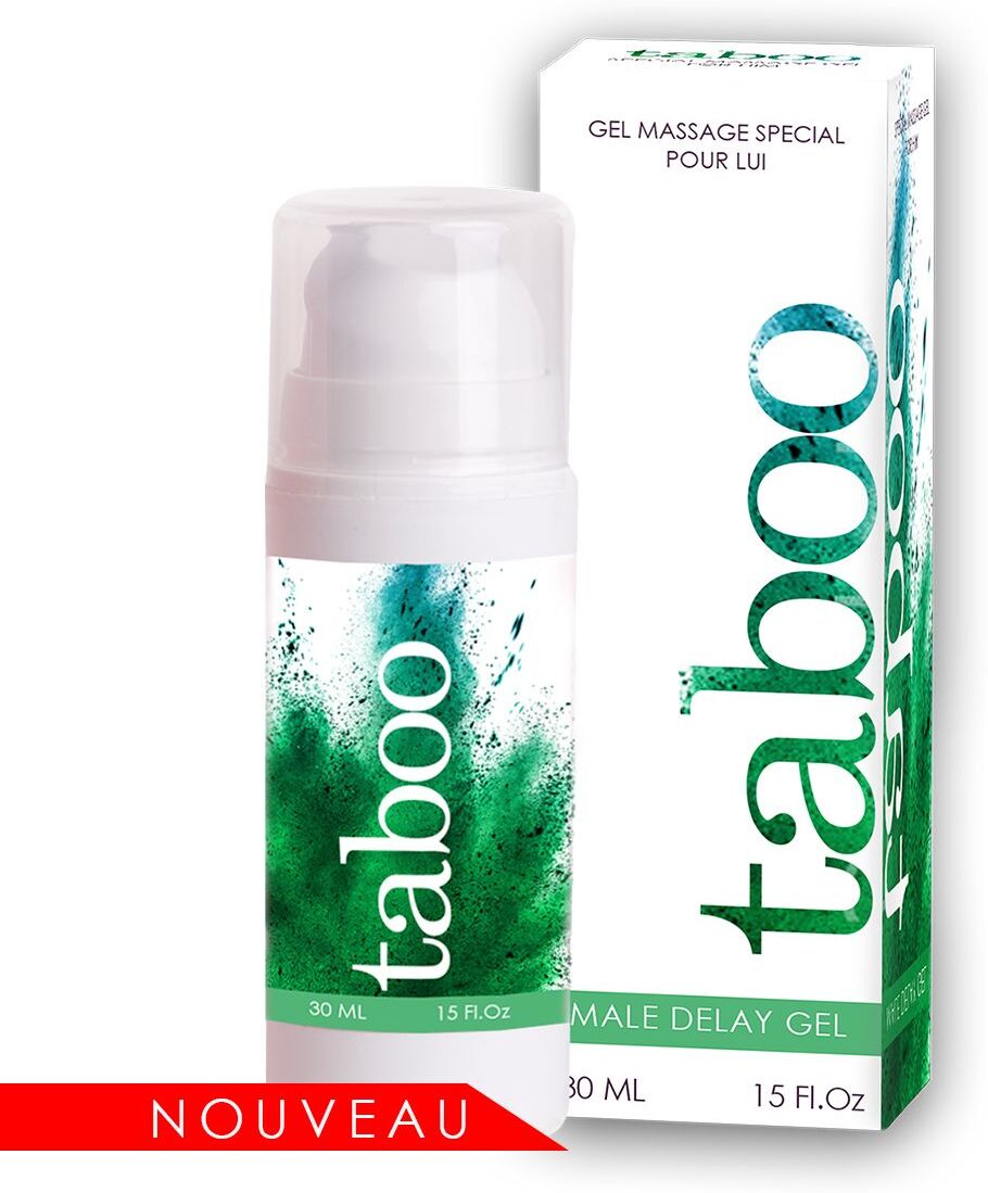 Ruf Żel Opóźniający Wytrysk Taboo Male Delay Gel30ml   100% ORYGINAŁ  DYSKRETNA PRZESYŁKA