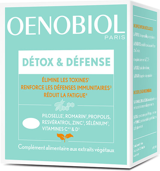 Oenobiol Détox & Défense 60 comprimés