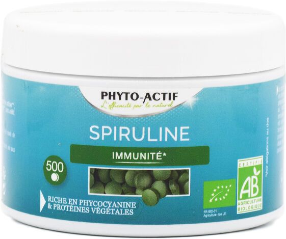 Phyto-Actif Phyto Actif Spiruline Bio 500 comprimés