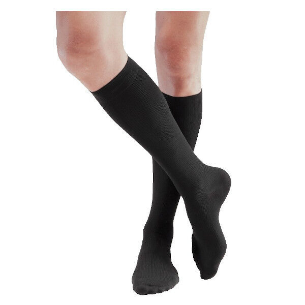 Gibaud Venactif Homme Optimum Fine Tencel Chaussettes Classe 2 Long Taille 1 Noir