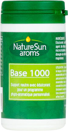 NatureSun Aroms Base 1000 Support Neutre 45 Comprimés