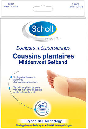 Scholl Coussins Plantaires Taille 39-42