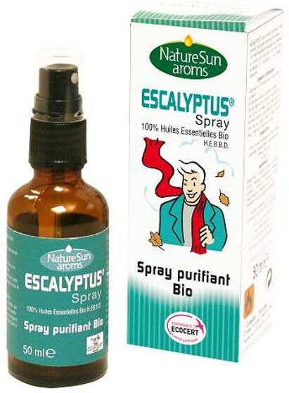 NatureSun Aroms Escalyptus Bio Spray d'Atmosphère 50ml