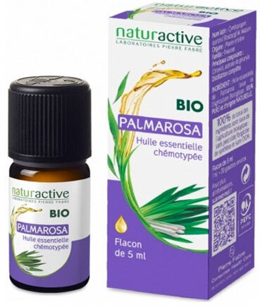 Naturactive Huile Essentielle Bio Palmarosa 5ml