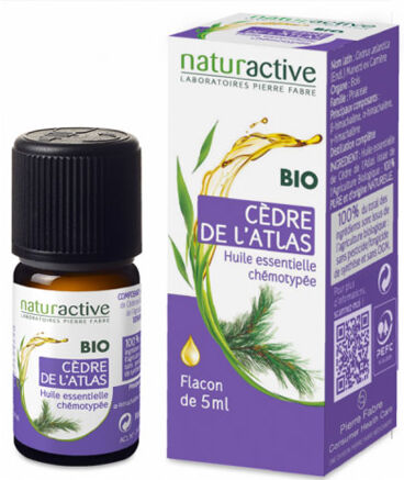 Naturactive Huile Essentielle Bio Cèdre de l'Atlas 5ml