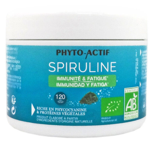 Phyto-Actif Phytoactif Spiruline Bio Poudre 120g