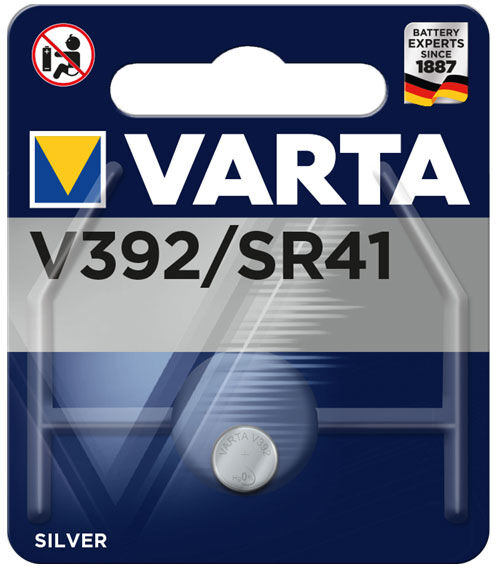 Marvel Varta Pile pour Thermomètre Electronique SR-41 1,55V 10 unités