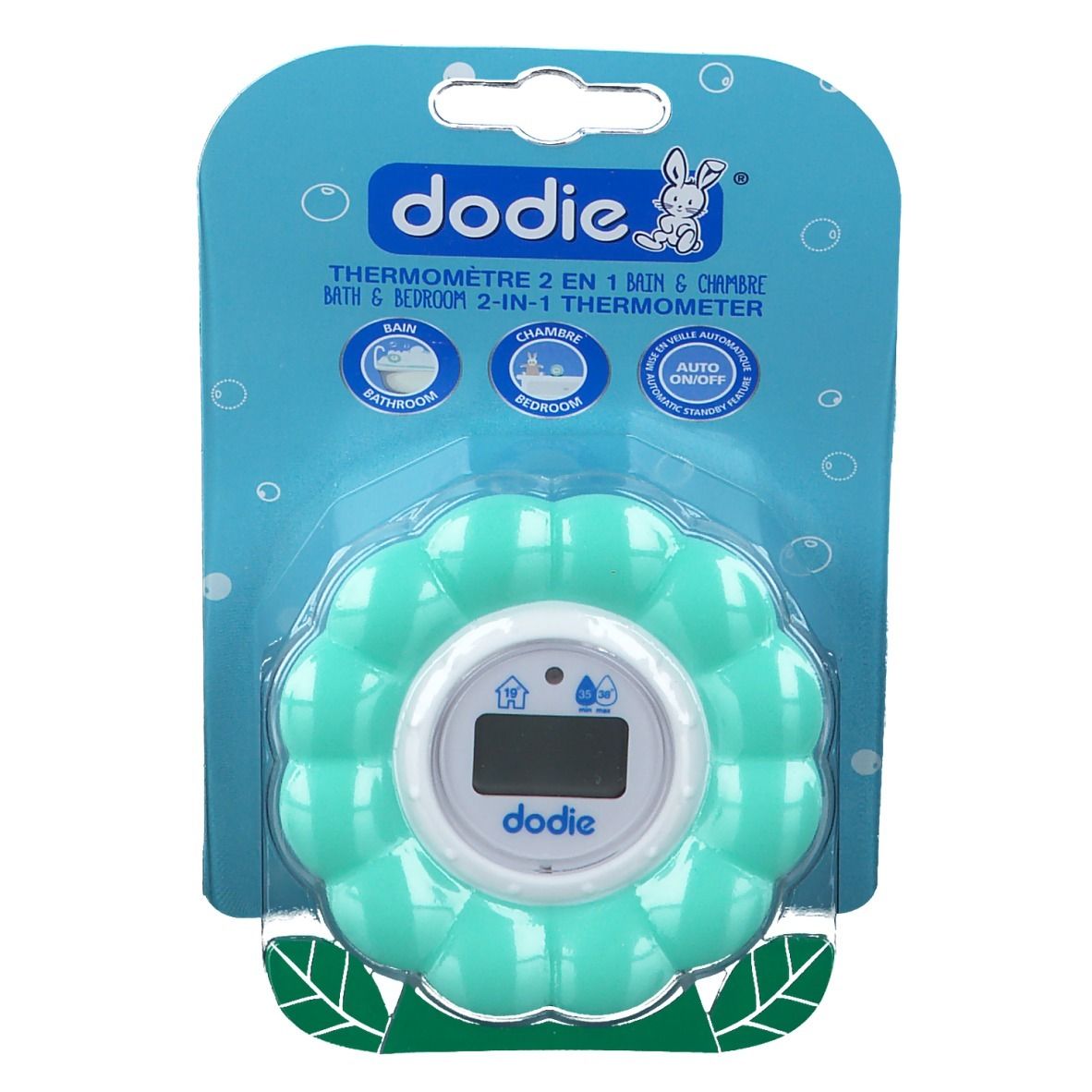 dodie® Thermomètre 2 en 1 Bain et Chambre pc(s)