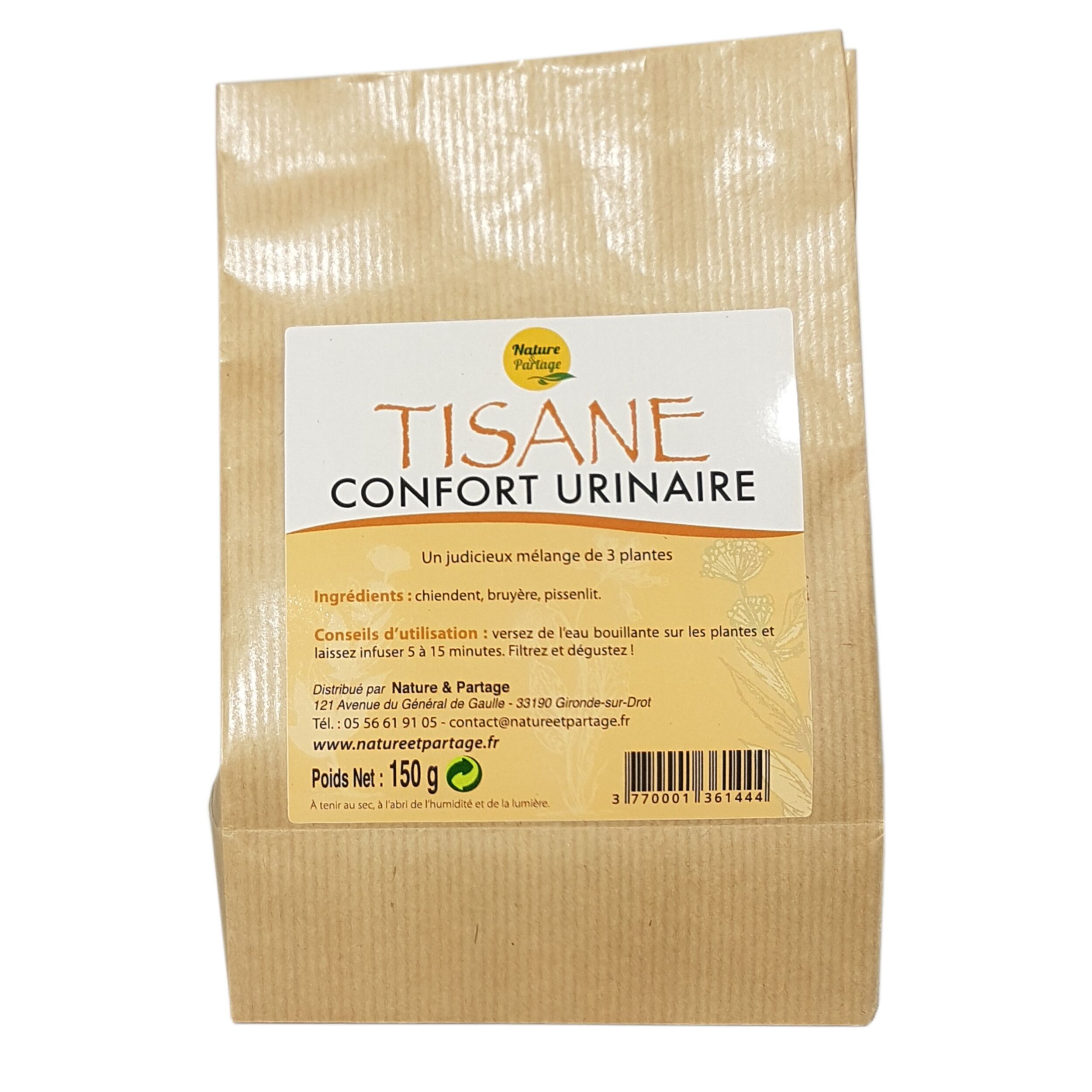 Nature Et Partage Tisane confort urinaire - 150 g