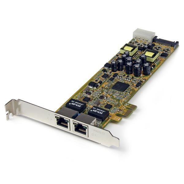 StarTech st2000pexpsenic poe pci express gigabit a 2 porte NIC POE PCI Express Componenti Informatica