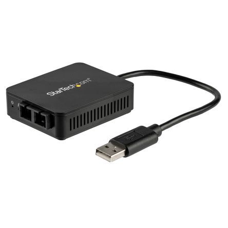 Startech Convertitore fibra ottica , bus USB 2.0, porte: 1, velocità 1000Mbit/s, US100A20FXSC