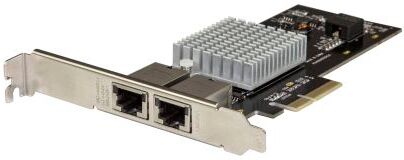 Startech Scheda di interfaccia di rete , bus PCIe, porte: 2, velocità 10 Gbps/5G/2.5G/1G/100 Mbps, ST10GPEXNDPI