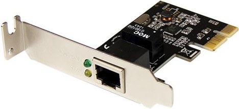 StarTech.com Scheda adattatore server di rete Gigabit NIC Gigabit PCIe PCI Express 1 porta - Basso profilo