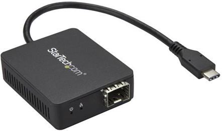 StarTech.com Adattatore di rete USB-C a Fibre ottiche - Convertitore SFP con slot aperto