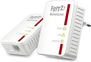 AVM FRITZ!Powerline 510E Set, DE 500Mbit/s Collegamento ethernet LAN Bianco adattatore di rete powerline