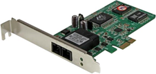 Startech Adattatore di rete .com scheda di rete ethernet pci express (pcie) fibra multimodale sc pe