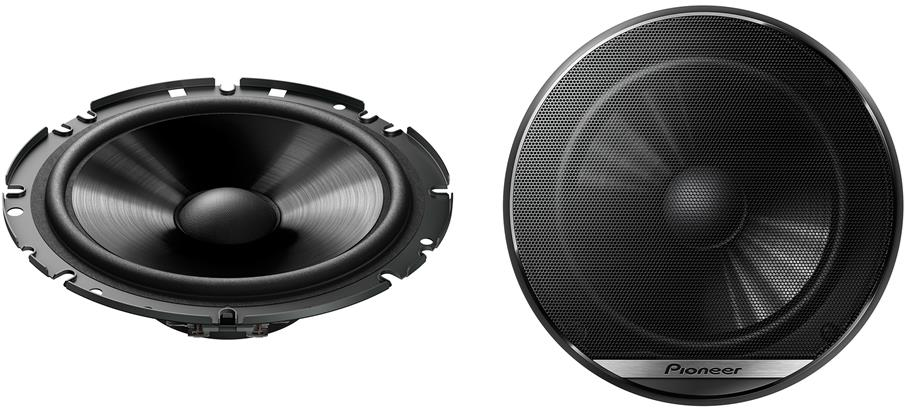 Pioneer TS-G170C altoparlante auto 2-way 300 W Round 2 pc(s)