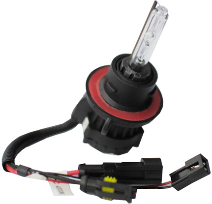 Takestop Coppia Lampada LUCI Xenon ws1042 H13-3 6000K Bianco 35w 12v Xeno con Cavi Cavo BULBI Ricambio Lampadina per Auto Camper