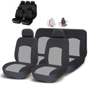 Takestop Set 7 Pezzi Coprisedili Copri Sedili Sedile Fodera Auto Universale Compatibili Airbag Colore Casuale