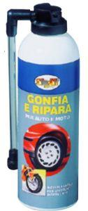 Takestop Gonfia E Ripara Per Pneumatici Ruote Gomme Camera D'aria Senza Smontare Ruota Auto E Moto 300ml