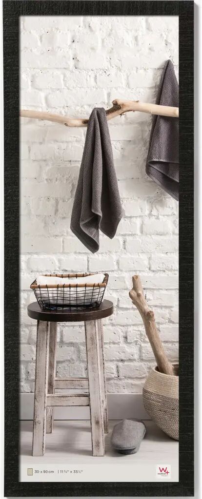 Walther Design Cadre photo Home 30x90 cm Noir