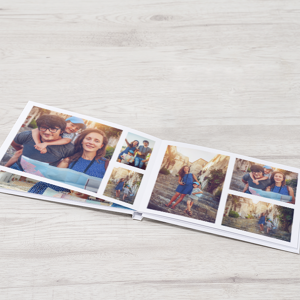 smartphoto Fotobuch Medium Quer - Hardcover mit Foto zur Sommer- oder Ferienzeit