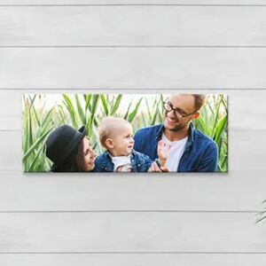 smartphoto Foto-Leinwand 105 x 40 cm zur Hochzeit