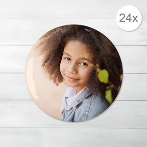smartphoto Magnet Button gross - 24 Stk. zur Kommunion