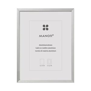 Manor - Bilderrahmen, 15x20cm, Silber