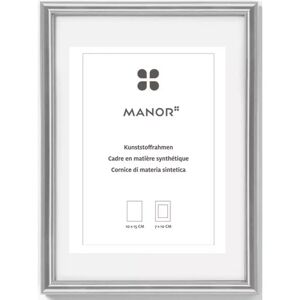 Manor - Bilderrahmen, 10 X 15 Cm, Silber