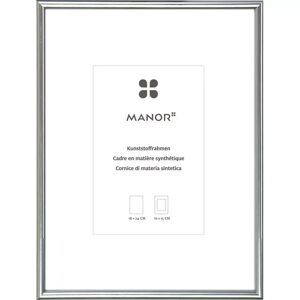 Manor - Bilderrahmen, 18 X 24 Cm, Silber