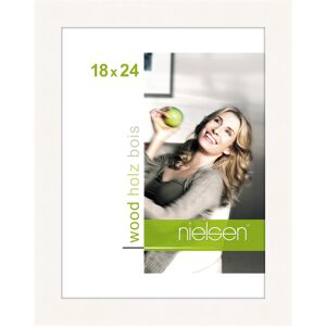 Nielsen Design Essential Holz-Bilderrahmen - weiß - Rahmen: 21,6 x 27,6 cm - für Bilder bis 18 x 24 cm