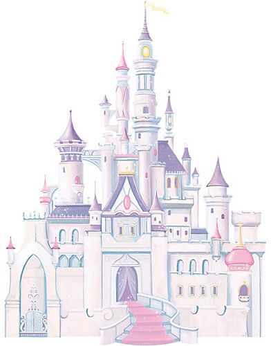 RoomMates Wandsticker, Disney Princess Castle