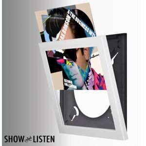 Vinyl frame: Show And Listen - White (4-pack)